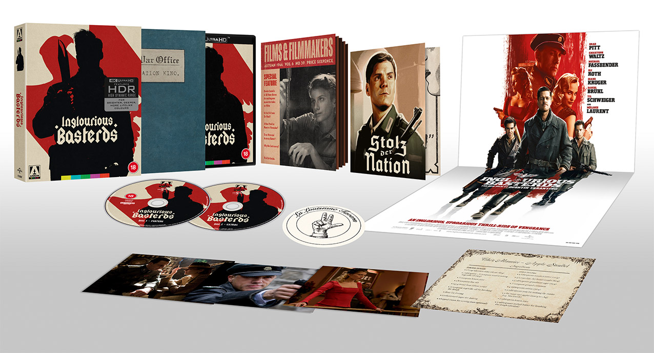 Inglorious Basterds Limited Edition UHD pack shot