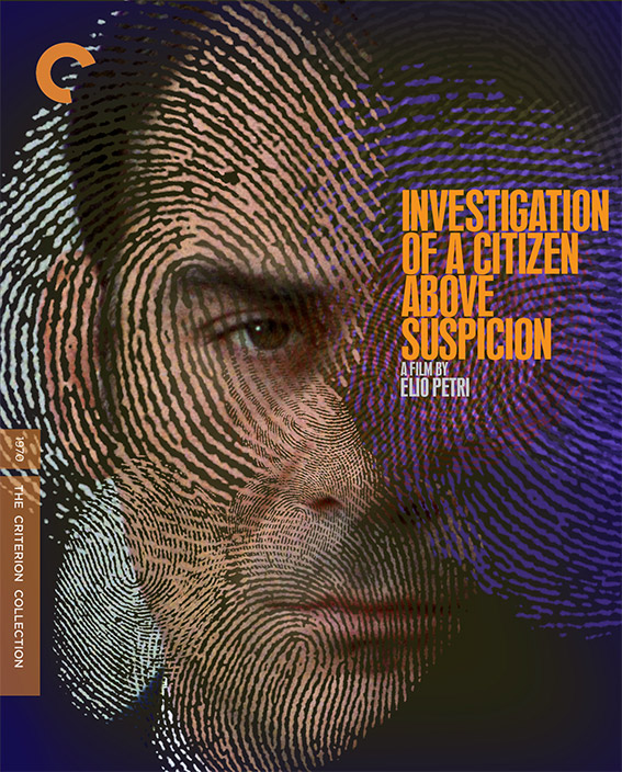 Investigation of a Citizen Above Suspicion Blu-ray cover art