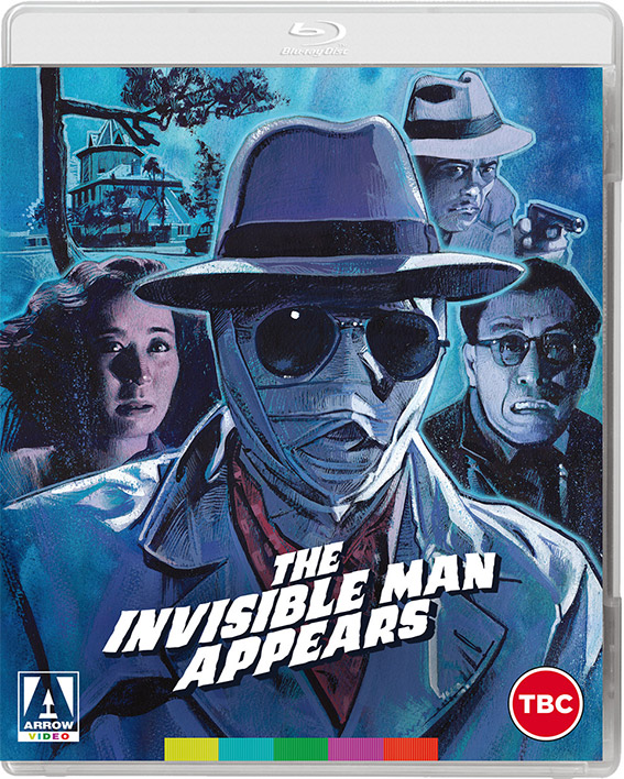 The Invisible Man Appears / The Invisible Man vs. The Human Fly Blu-ray cover art
