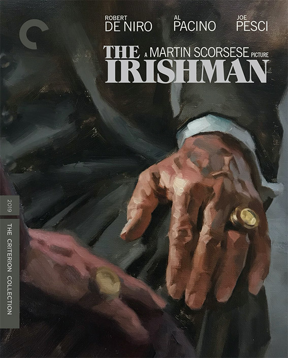 The Irishman Blu-ray cover art
