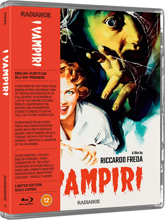 I Vampiri Blu-ray cover art