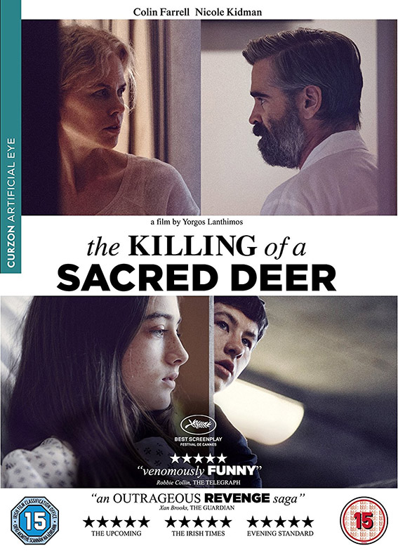 The Killing of a Sacred Deer DVD pack shot