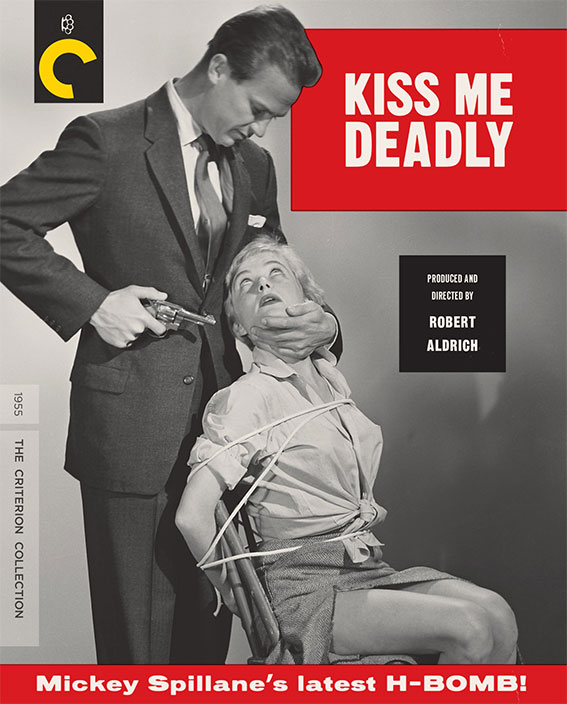 Kiss Me Deadly Blu-ray cover art