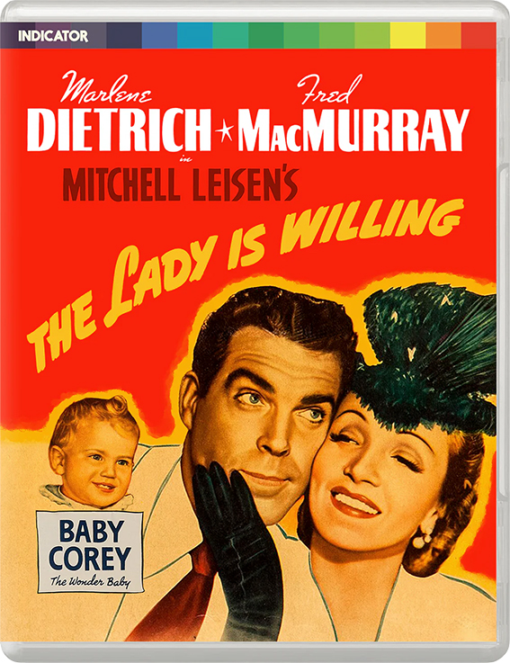 The Lady is Willing Blu-ray cover art