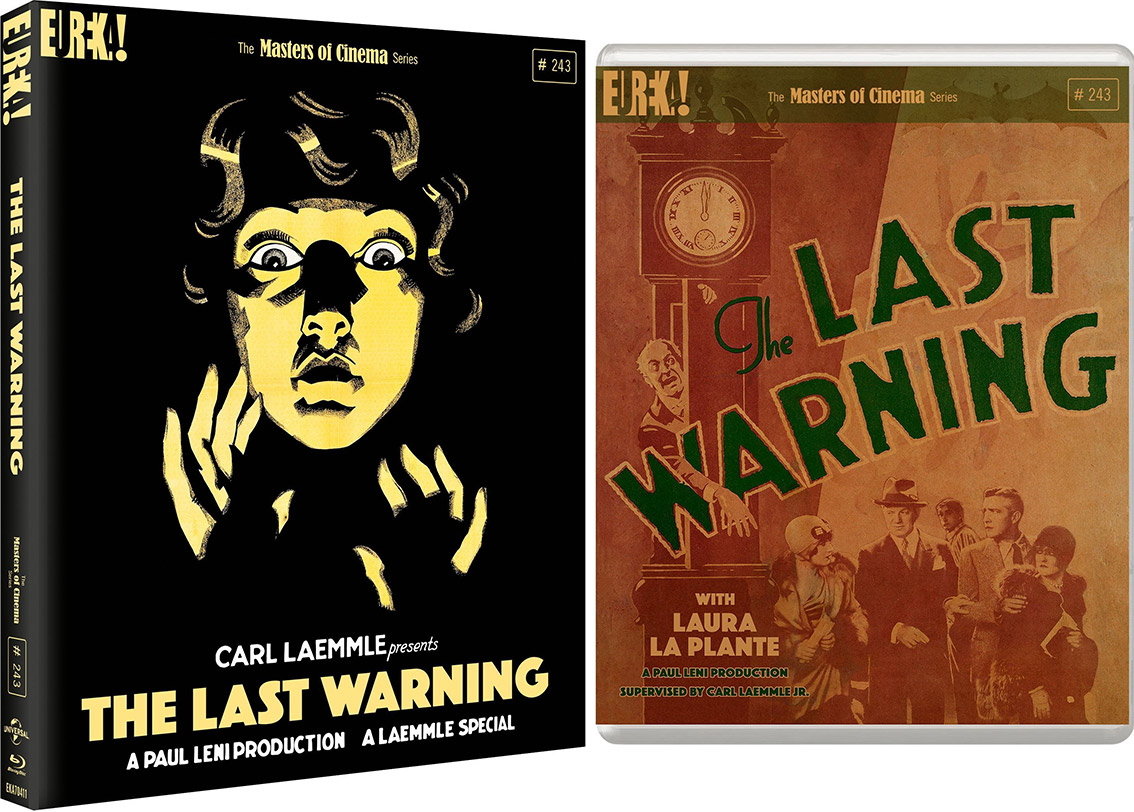 The Last Warning Blu-ray and slipcase cover art