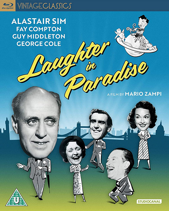 Laughter in Paradise Blu-ray cover art