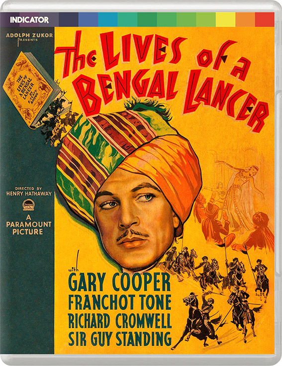 The Lives of a Bengal Lancer Blu-ray cover art