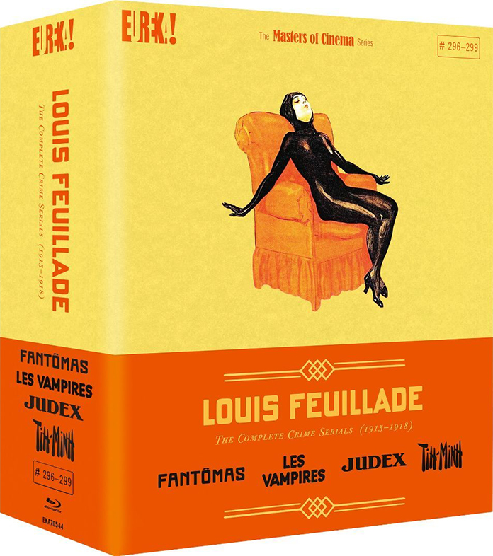 Louis Feuillade: The Complete Crime Serials Blu-ray box art