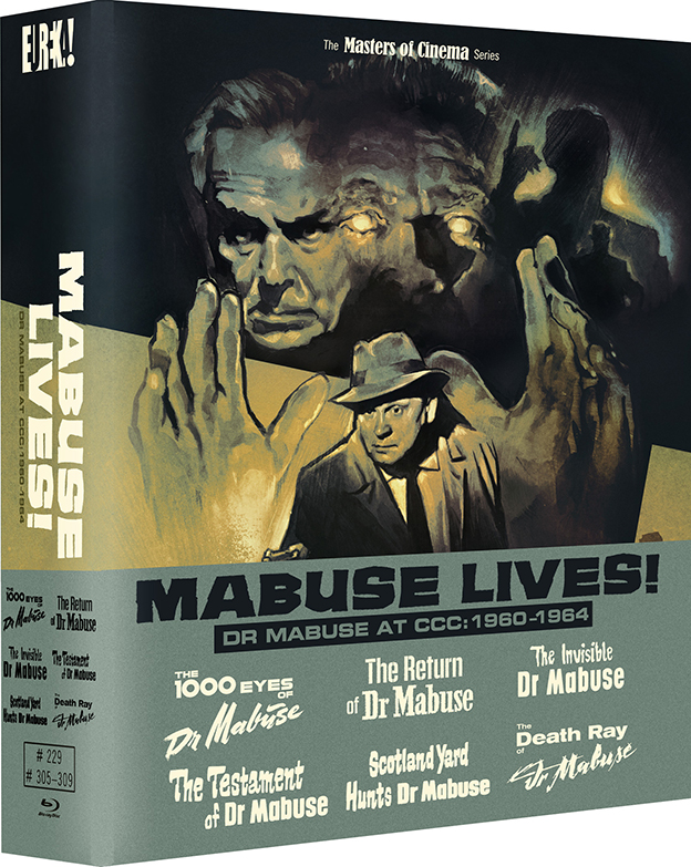 Mabuse Lives! Dr Mabuse at CCC: 1960–1964 Blu-ray box art