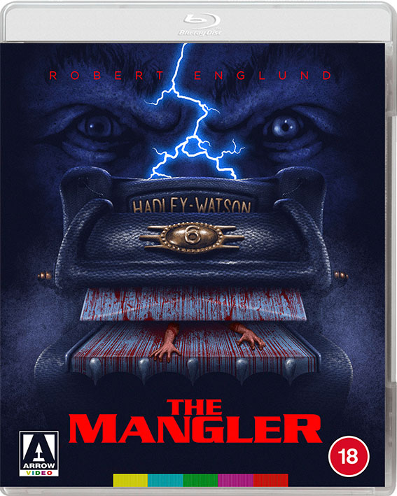 The Mangler Blu-ray cover art