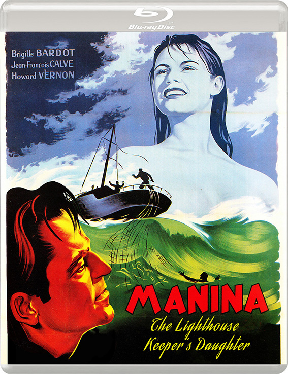 Manina, the Lighthouse-Keeper's Daughter Blu-ray cover