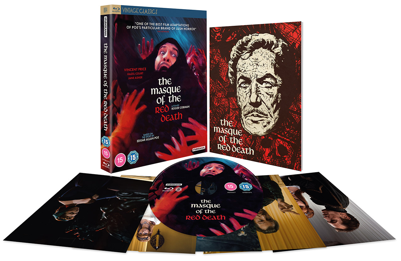 Masque ofd the Red Death Blu-ray pack shot