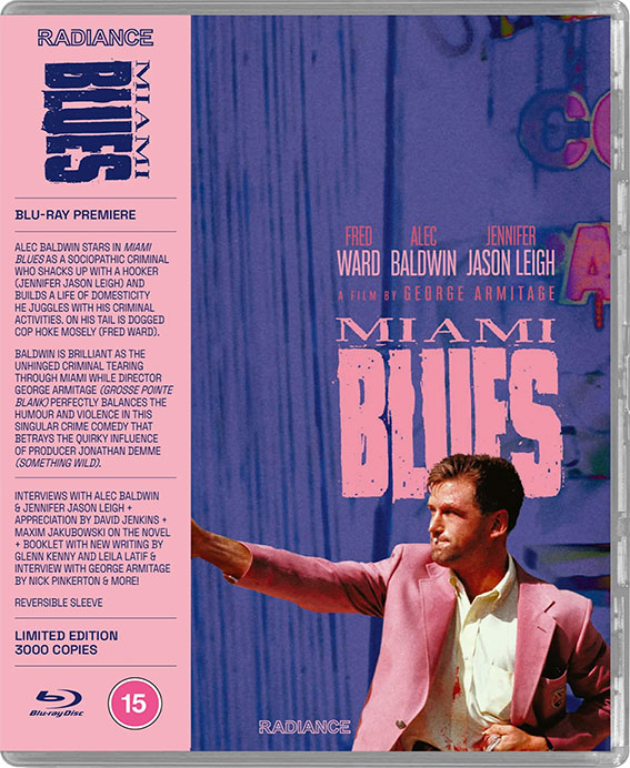 Miami Blues Blu-ray cover art
