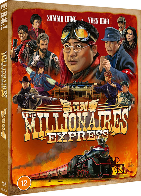 The Millionaires' Express Blu-ray cover
