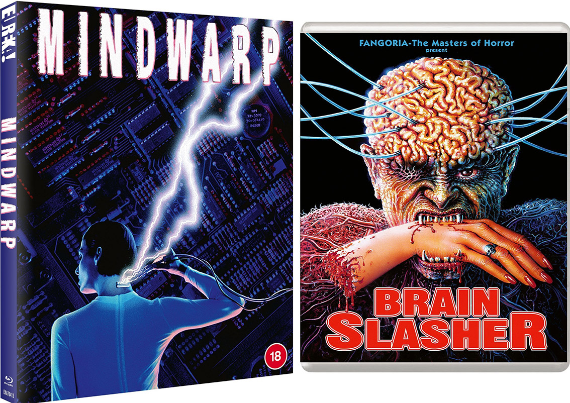 Mindwarp slipcase and Blu-ray cover art