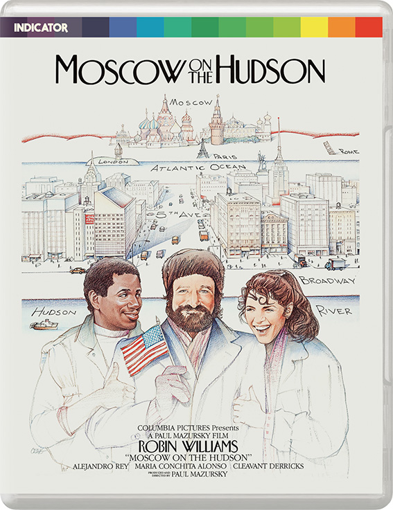 Moscow on the Hudson Blu-ray cover art