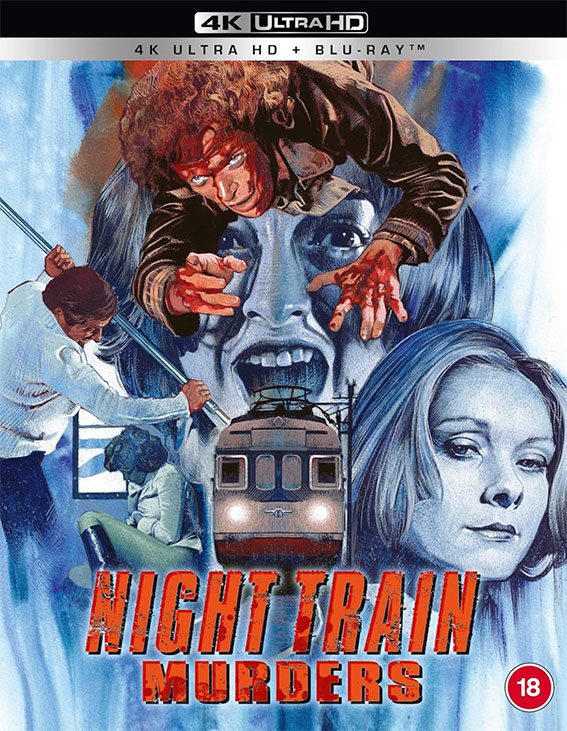 Night Train Murders UHD & Blu-ray cover art