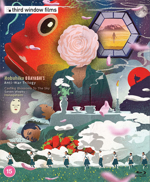 Nobuhiko Obayashi's Anti-War Trilogy Blu-ray cover art