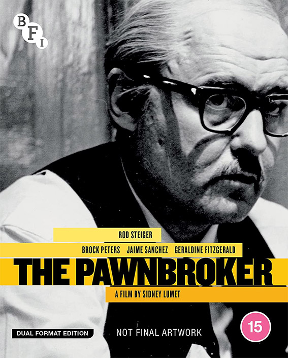 The Pawnbroker dual format edition temporary artwork