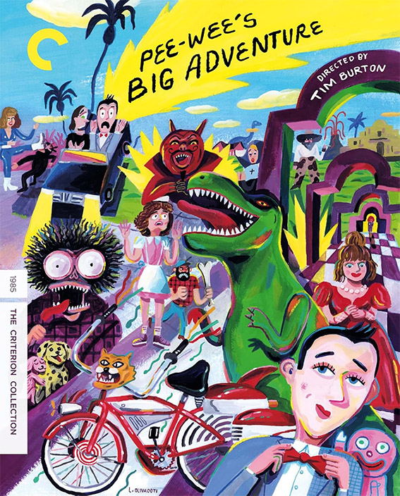 Pee-wee's Big Adventure UHD cover art