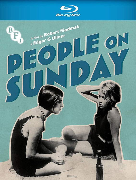 People on Sunday Blu-tray cover