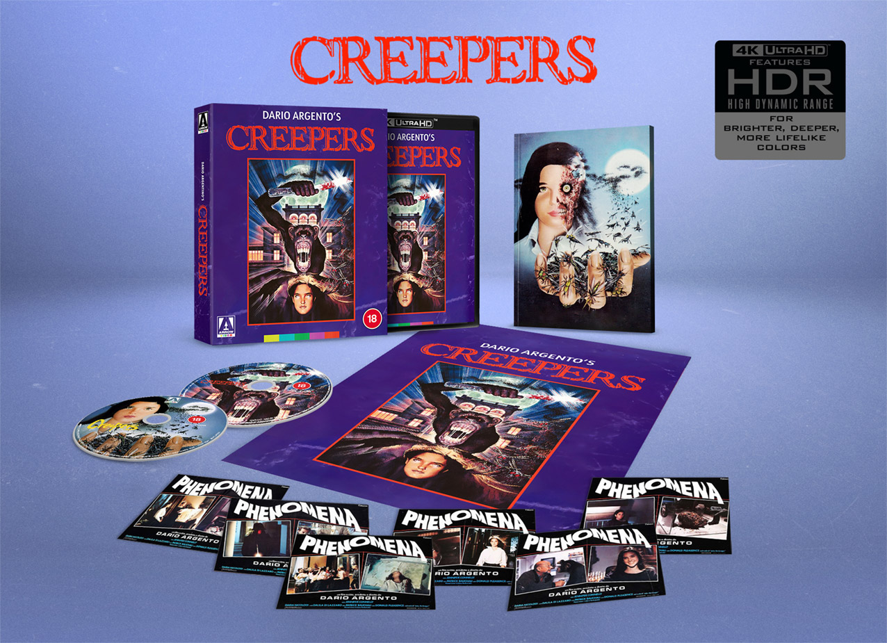 Phenomena – Creepers Edition UHD pack shot