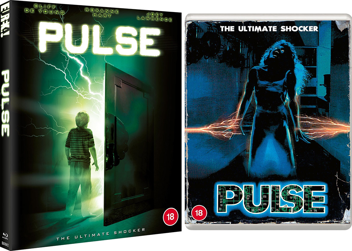 Pulse Blu-ray cover and slipcase art