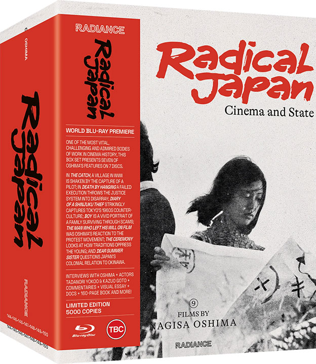 Radical Japan: Cinema and State – Nine Films by Nagisa Oshima Blu-ray cover art