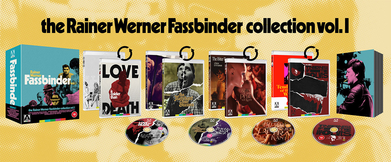 The Rainer Werner Fassbinder Collection Vol 1 Blu-ray pack shot