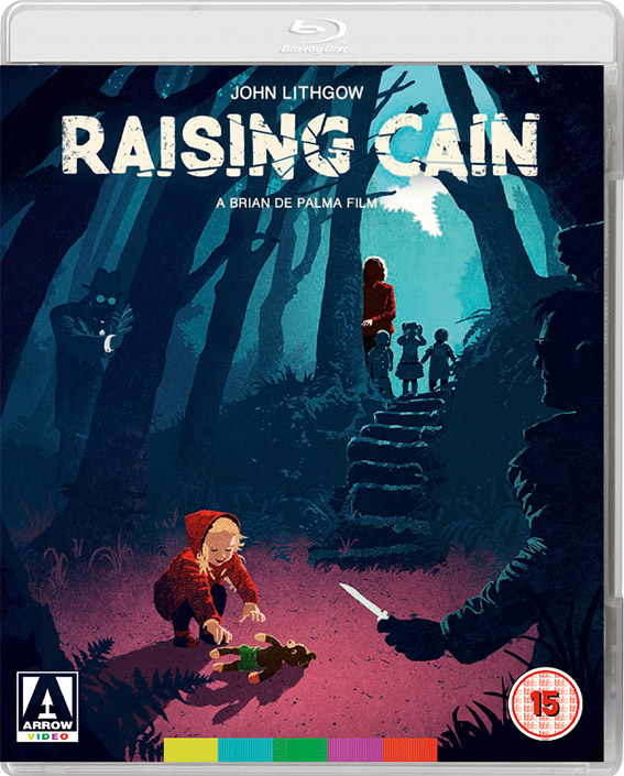 Raising Cain Blu-ray pack shot