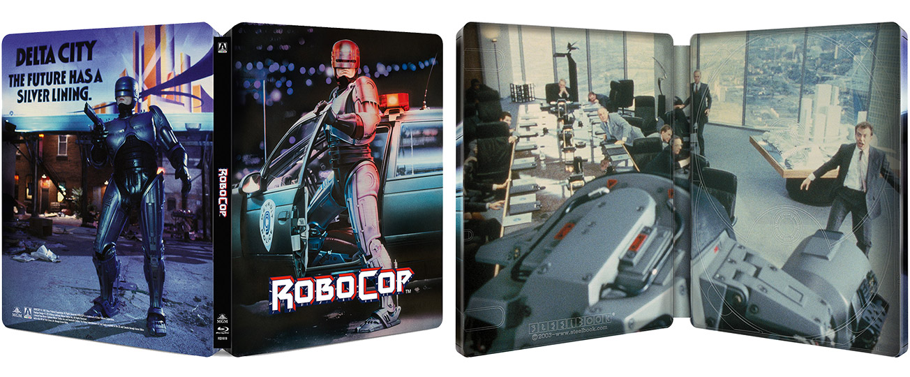 Robocop 2-disc Limited Edition Steelbook pack shot