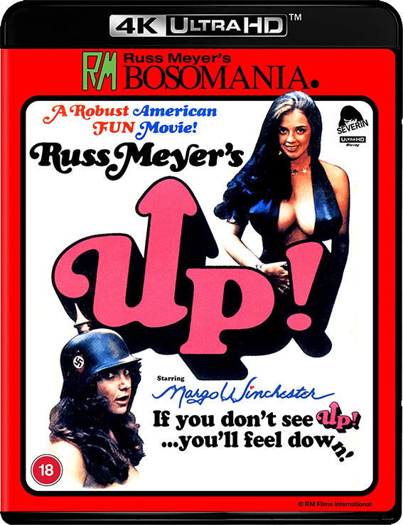 Russ Meyer's Up! Blu-ray cover art