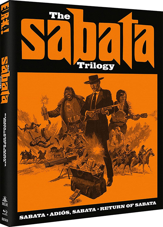 The Sabata Trilogy Blu-ray cover art
