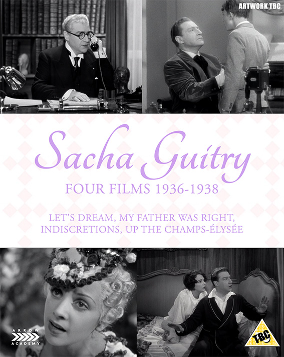 Sacha Guitry Four Films 1936-1938 dual format cover