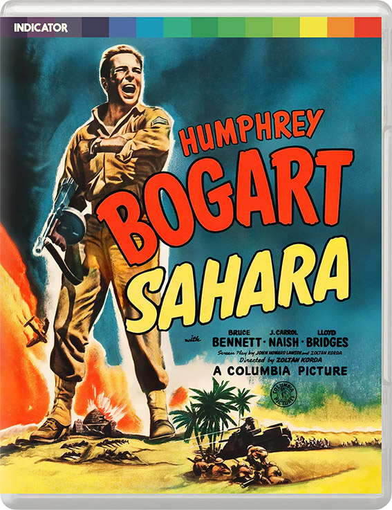 Sahara Blu-ray cover art