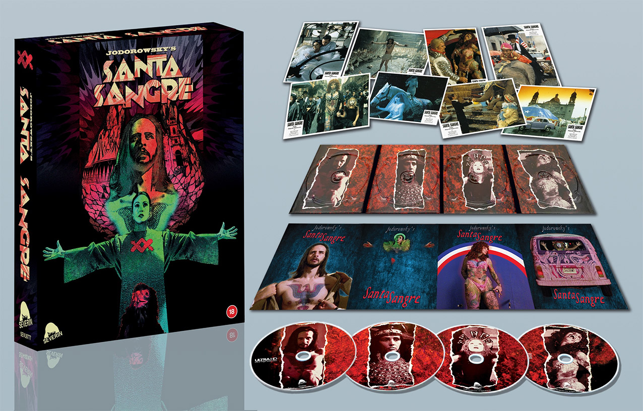 Santa Sangre Limited Edition UHD/Blu-ray pack shot