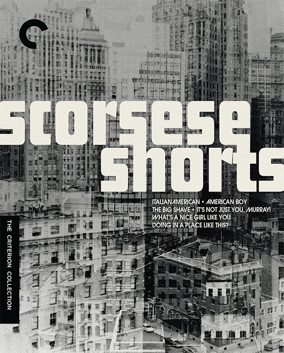 Scorsese Shorts Criterion Blu-ray cover art