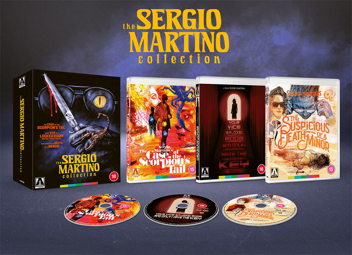 The Sergio Martino Collection pack shot