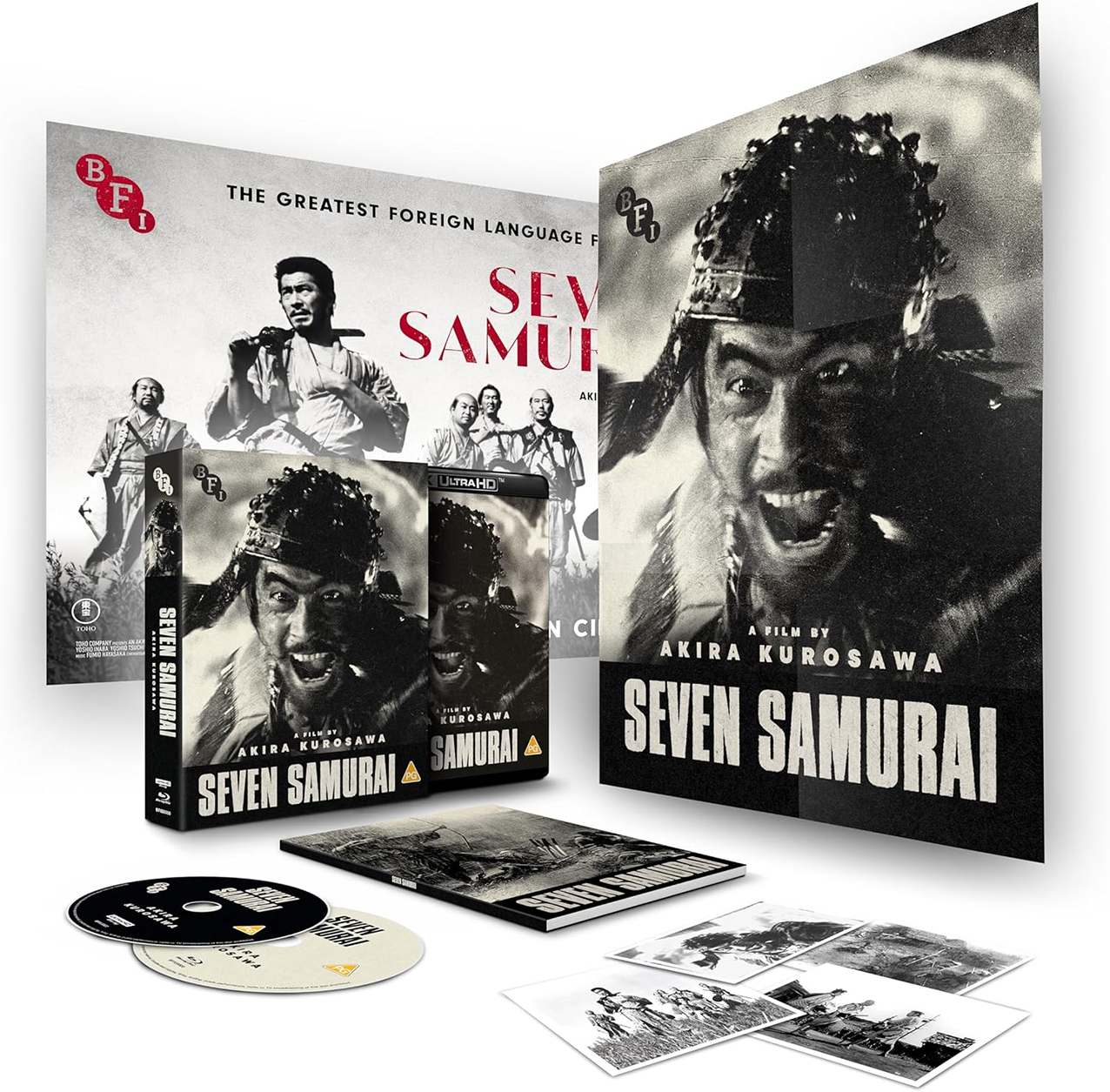 Seven Samurai UHD pack shot