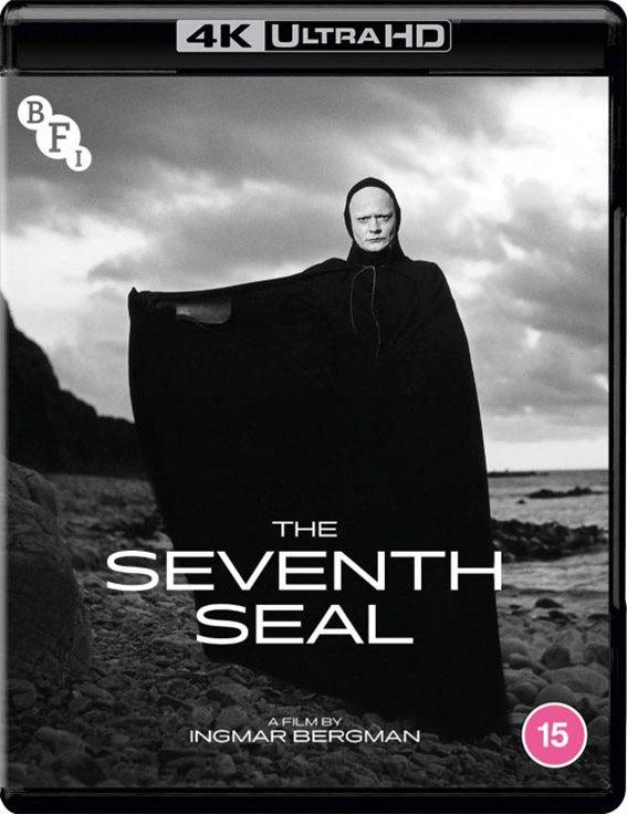 The Seventh Seal Blu-ray cover art