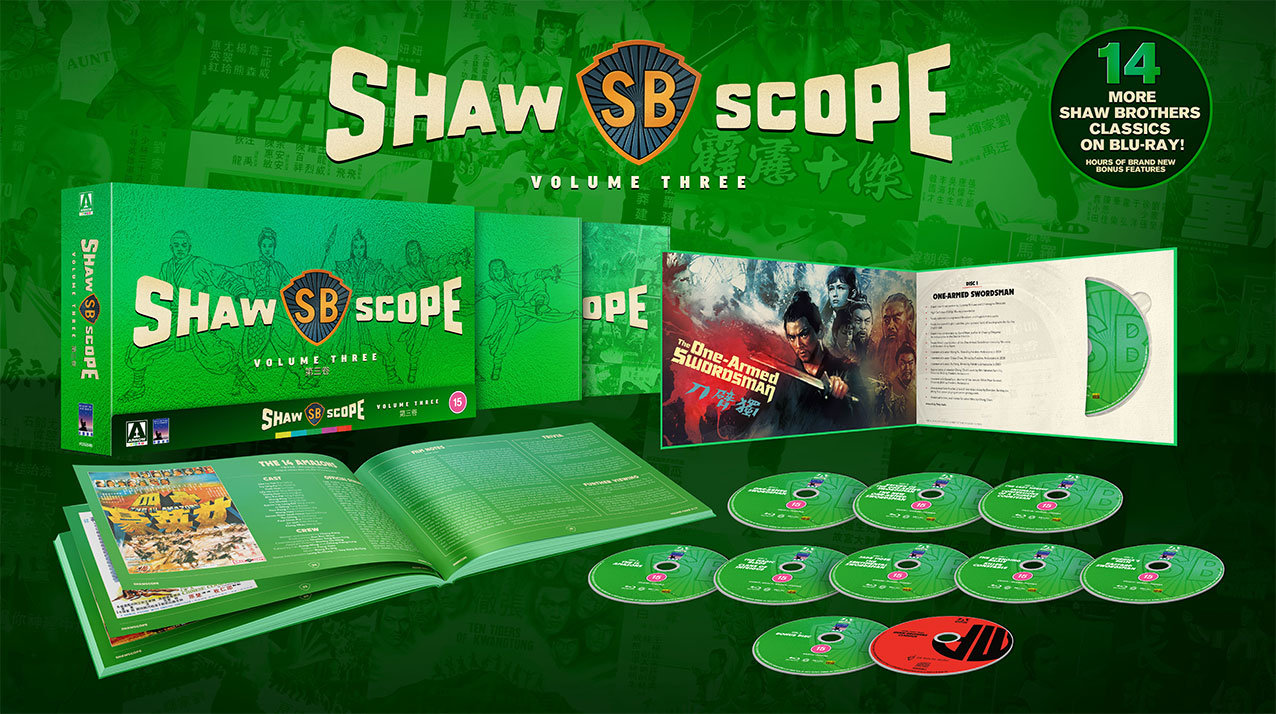 Shawscope Volume Three Blu-ray pack shot