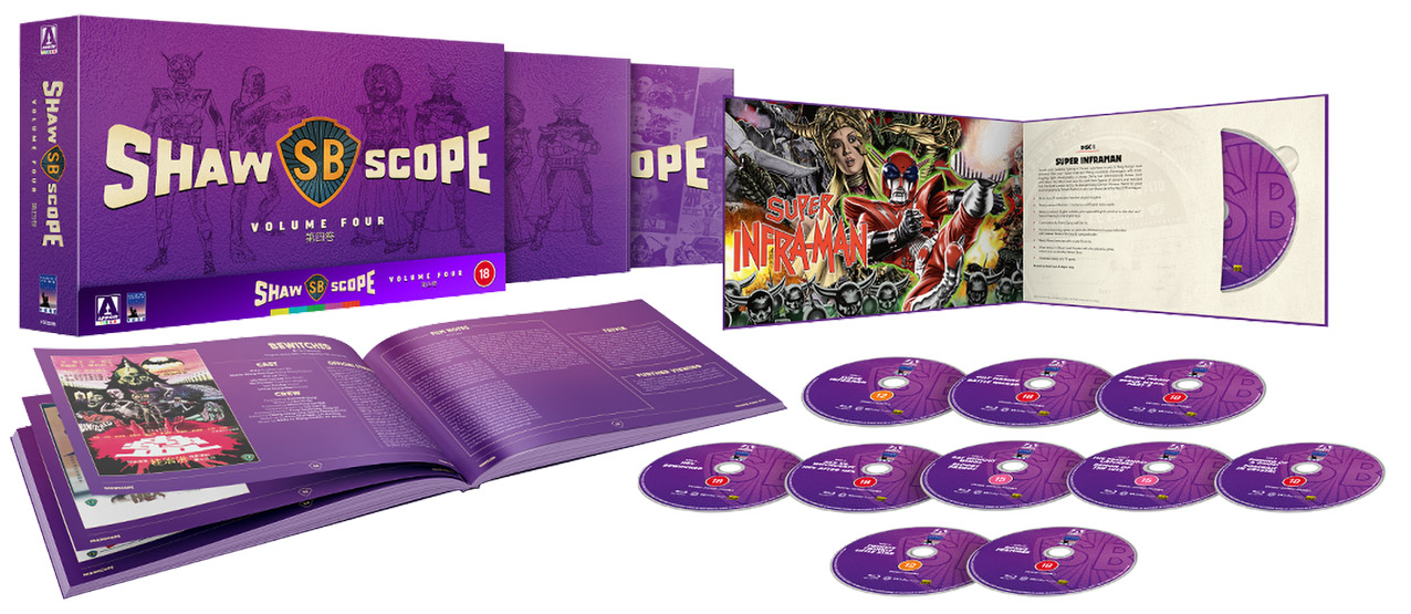 Shawscope Volume Four Blu-ray pack shot