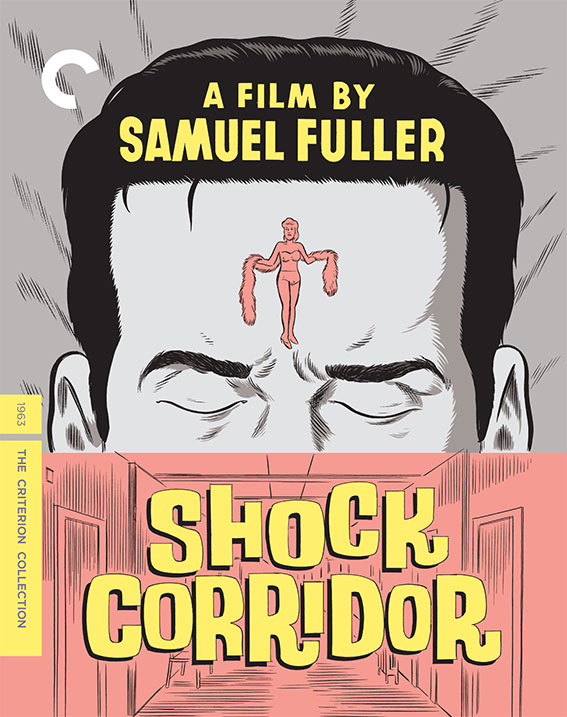 Shock Corridor Blu-ray cover art