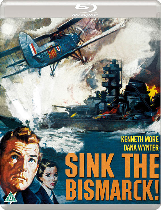Sink the Bismarck Blu-ray cover art