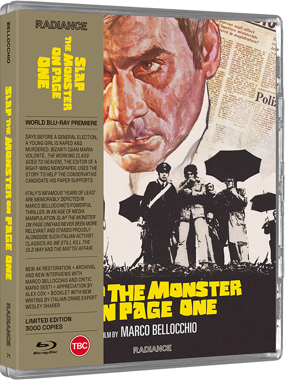 Slap the Monster on Page One Blu-ray artwork