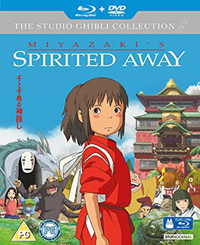 Spirited Away Blu-ray cover