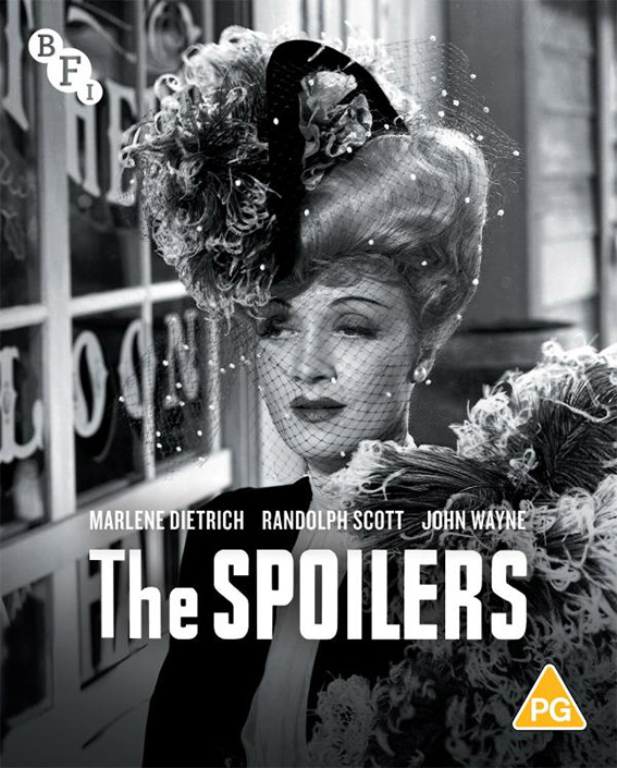 The Spoilers Blu-ray provisional cover art