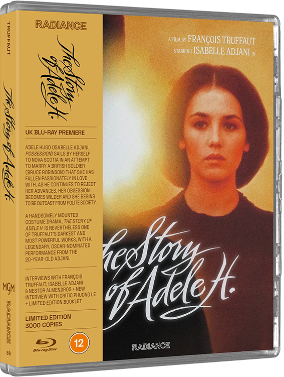 The Story of Adele H. Blu-ray cover art