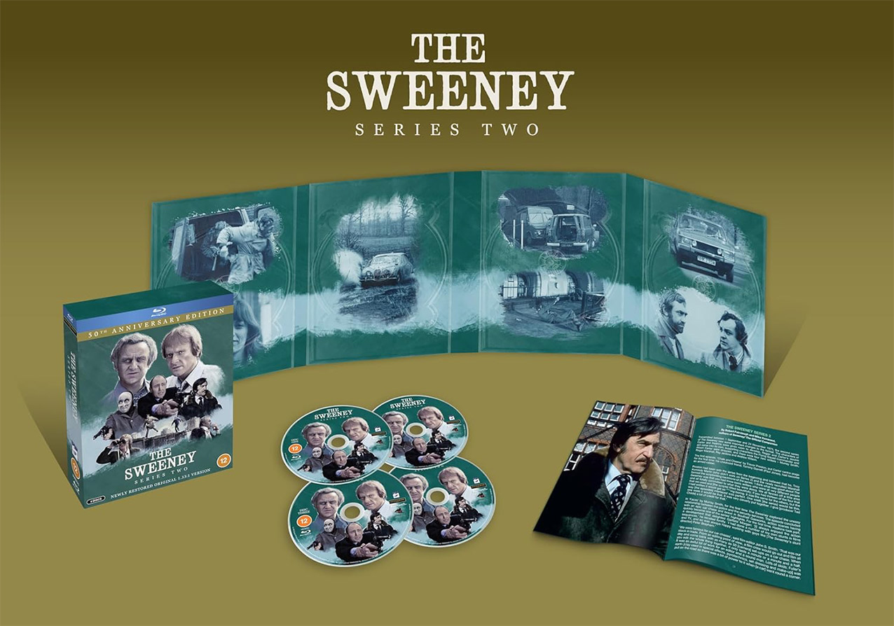 The Sweeney Series 2 Collector's Edition Blu-ray pack shot