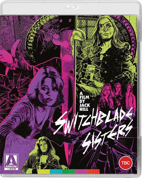 Switchblade Sisters Blu-ray cover art